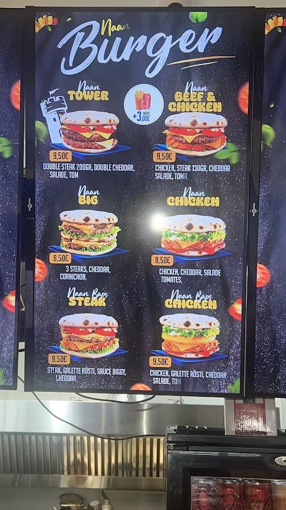 Naan & Tacos - Menu Image 1